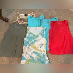 Colorful Women's Tank Top Set